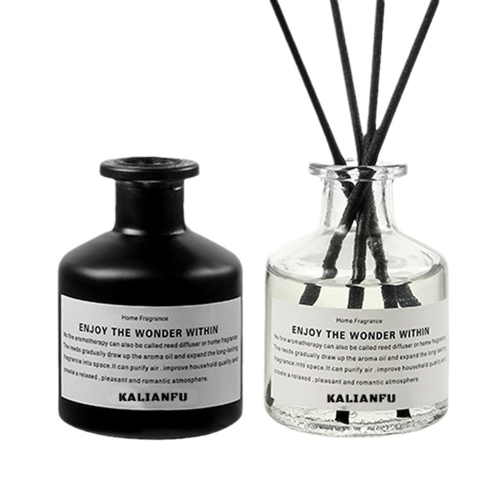 Flameless Home Fragrance Oil Freesia Jasmine with Rattan Diffuser Stick Room Air Freshener & Home Decoration Scent