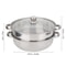 Stainless Steel Cookware Steamer Pot Cooker Double Boiler Soup Steaming Pot Durable Kitchenware Kit 5