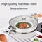 Stainless Steel Cookware Steamer Pot Cooker Double Boiler Soup Steaming Pot Durable Kitchenware Kit 1