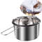 Stainless Steel Double Boiler Pot Wax Melting Pot Chocolate Cheese Melting Pot Nice Chic Safe Kitch 4
