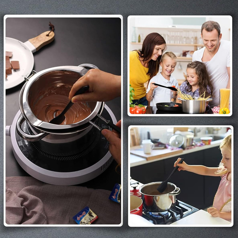 Large Capacity Stainless Steel Double Boiler Melting Pot for Chocolate Butter Candy Cheese Melting & Candle Making