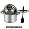 Large Capacity Stainless Steel Double Boiler Melting Pot for Chocolate Butter Candy Cheese Melting & Candle Making