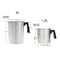 Candle Making Pouring Pot Double Boiler Wax Melting Pot Stainless Steel Pitcher with Heat-Resistant Handle for Homemade
