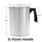 Candle Making Pouring Pot Double Boiler Wax Melting Pot Stainless Steel Pitcher with Heat-Resistant Handle for Homemade