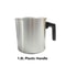 Candle Making Pouring Pot Double Boiler Wax Melting Pot Stainless Steel Pitcher with Heat-Resistant Handle for Homemade
