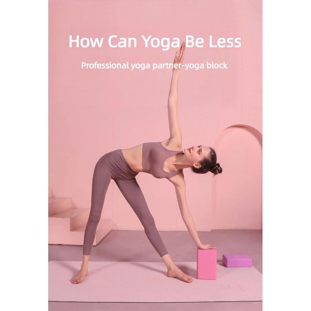 HighDensity Yoga Blocks For Childrens Dance AntiPressure Training Blocks Adult Yoga Auxiliary Equip 2