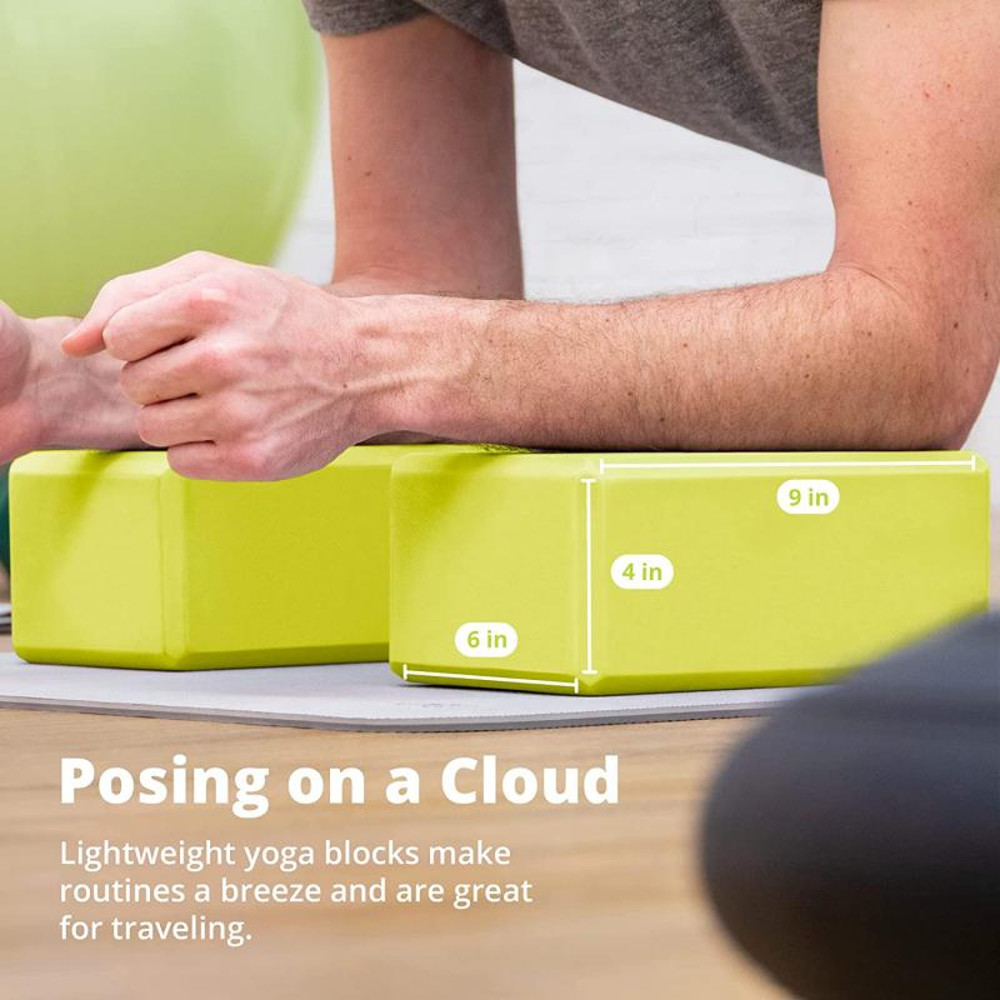 EVA Gym Blocks Foam Brick For Training Exercise Fitness Equipment Dance Yoga Auxiliary Tool Stretch 4