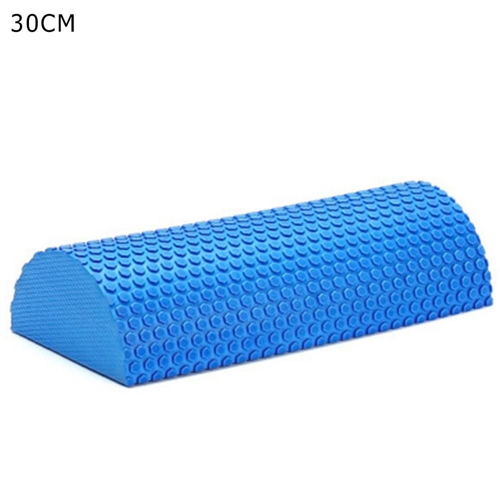 Half Round EVA Foam Roller for Yoga Pilates Fitness Massage Balance Blocks with Floating Point Texture