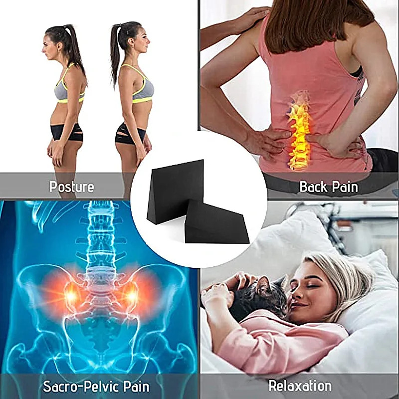 EVA Yoga Foam Wedge Slont Boards Stretch Block to Improve Lower Leg Strength, Stability Training & Fitness Tools