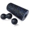 EPP Hollow Yoga Roller & Peanut Ball Set, Foam Column for Back Pain Relief, Hip Stretching, Leg Massage & Deep Tissue