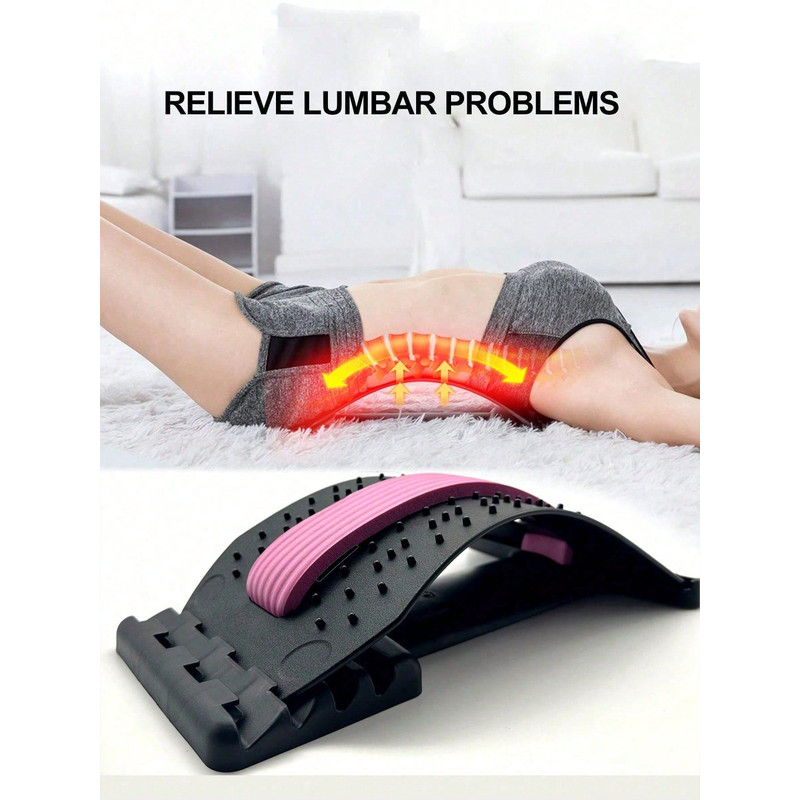 Back Massager For Opening The Back Lumbar Spine Soothers For Stretching The Waist And Neck Yoga Spi 4