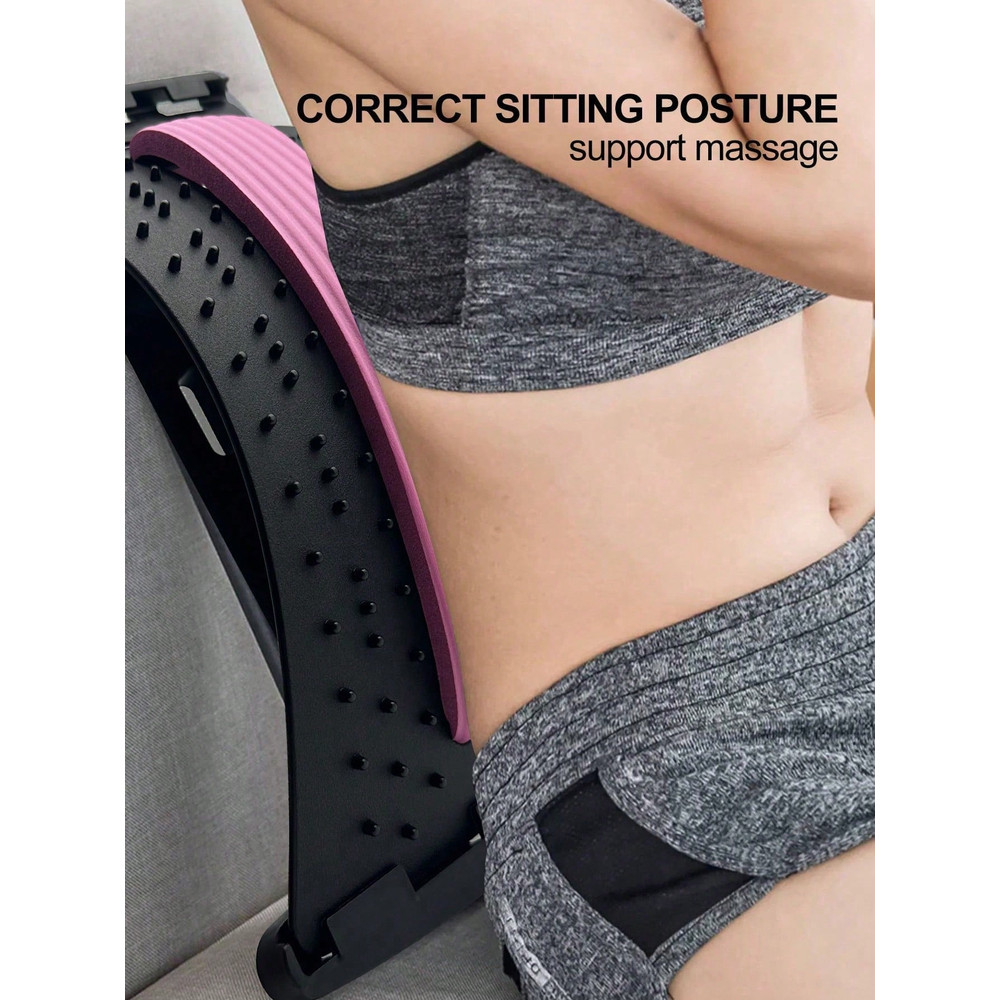 Back Massager For Opening The Back Lumbar Spine Soothers For Stretching The Waist And Neck Yoga Spi 1