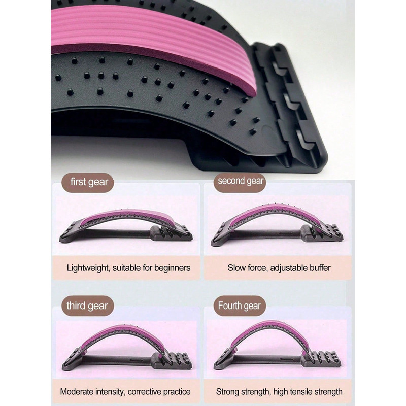 Back Massager For Opening The Back Lumbar Spine Soothers For Stretching The Waist And Neck Yoga Spi 5