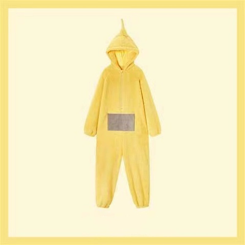 Soft Teletubbies Onesie Pajamas For Adults Long Sleeve Dipsy Tinky Winky Po Lala Costume Unisex Hom 8