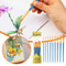 10Pcs Artist Paint Brush Set Multi Functional Nylon Hair Brushes For Watercolor Gouache Oil And Acr 2