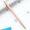 Custom Rose Gold Pens Slim Metal Ballpoint Pens With Engraved Name Or Logo Ideal For School Office