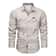 Mens Long Sleeve Casual Shirt, Premium Cotton Overshirt for Spring and Autumn, High Quality Brand Clothing for Work