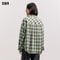 Semir Women's Shirt, Vintage Checkered Top, Oversize Long Sleeve, Mid Long Style, Spring New Fashion