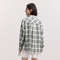 Semir Women's Shirt, Vintage Checkered Top, Oversize Long Sleeve, Mid Long Style, Spring New Fashion