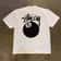 Classic Black 8 Ball T Shirt, Loose Fit Casual Top, American Retro Streetwear for Summer