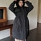 Plus Size Women Jacket, Hooded Furry Coat, Windproof Thickened Warm Fashion, Plush Cotton Clothes