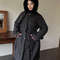 Plus Size Women Jacket, Hooded Furry Coat, Windproof Thickened Warm Fashion, Plush Cotton Clothes