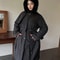 Plus Size Women Jacket, Hooded Furry Coat, Windproof Thickened Warm Fashion, Plush Cotton Clothes