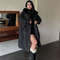 Plus Size Women Jacket, Hooded Furry Coat, Windproof Thickened Warm Fashion, Plush Cotton Clothes