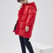 Winter Coat, Thick Padded Baby Jacket, Childrens Down Padded Jacket for Boys and Girls, Medium Long Jacket