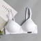 FallSweet Women's Wireless Bra, Seamless Comfort Bra, V-Shaped Gathering, Everyday T-Shirt Bra
