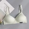 FallSweet Women's Wireless Bra, Seamless Comfort Bra, V-Shaped Gathering, Everyday T-Shirt Bra