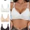 Everyday Bra, 1PCS Wireless Support, Breathable Elastic for Daily Travel