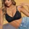 Everyday Bra, 1PCS Wireless Support, Breathable Elastic for Daily Travel