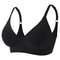 Seamless Bralette, Wireless Sleep Bra, Removable Padded Latex Jelly Underwear, Comfortable One Piece Brassiere for Women