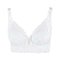 Plus Size Wireless Bra, Full Cup Coverage, Adjustable Lace, Womens Thin Underwear