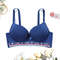 Beauwear Women Seamless Push Up Bra, with Four Row Hook, Alphabet Decor, Steel Support, for Sports and Leisure