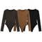 Brown Top Bodysuit Women Sexy Long Sleeve Body Black Spandex Bodysuit Resort Thongs Rave Oufit 0