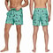 Mens Beach Shorts Summer Surf Swimwear Fitness Workout Trunks With Pockets Sportswear Pants 2