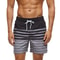 Mens Beach Shorts Summer Surf Swimwear Fitness Workout Trunks With Pockets Sportswear Pants 5