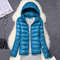 Women Puffer Jacket Ultra Lightweight Packable Hooded Down Coat New Spring Autumn 2025 1