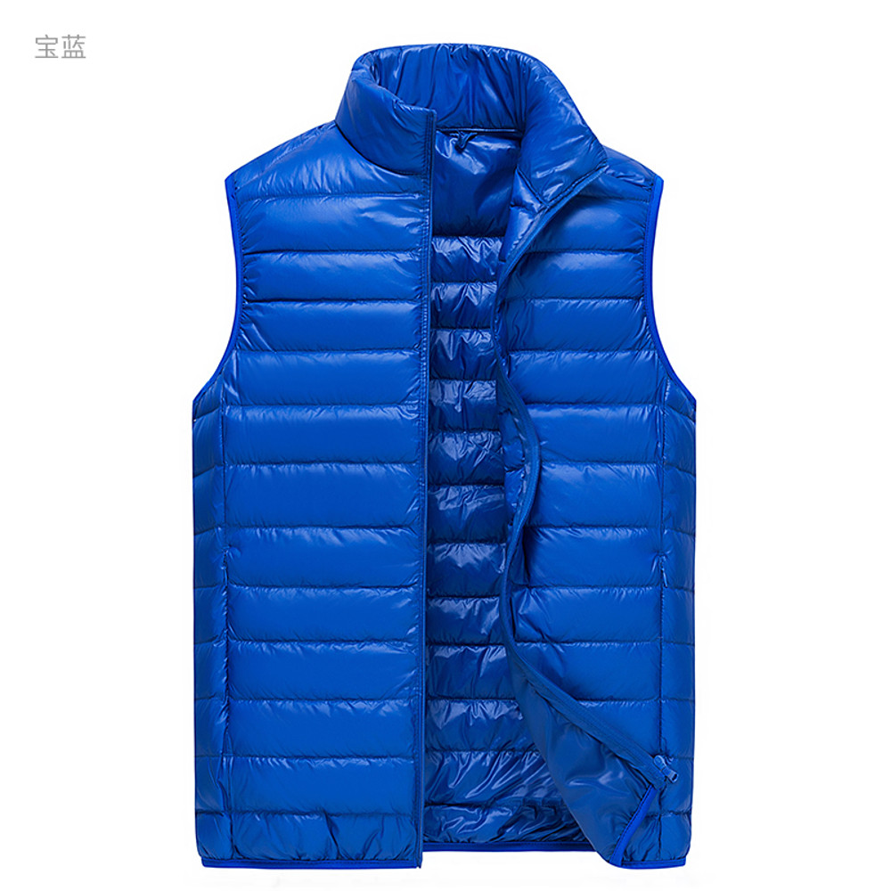 Mens Lightweight Down Vest Waterproof Winter Waistcoat Casual Sleeveless Jacket For Autumn And Work 4
