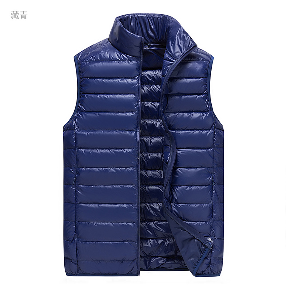 Mens Lightweight Down Vest Waterproof Winter Waistcoat Casual Sleeveless Jacket For Autumn And Work 5