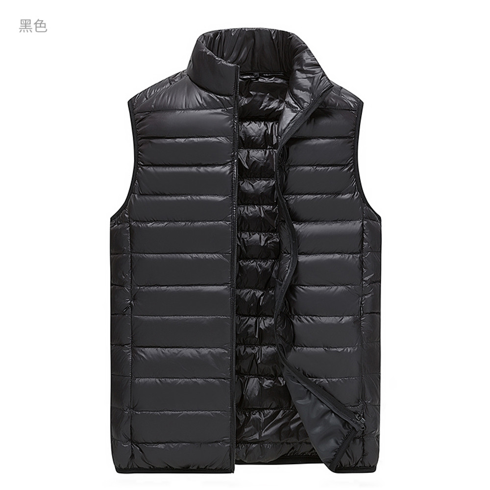 Mens Lightweight Down Vest Waterproof Winter Waistcoat Casual Sleeveless Jacket For Autumn And Work 8
