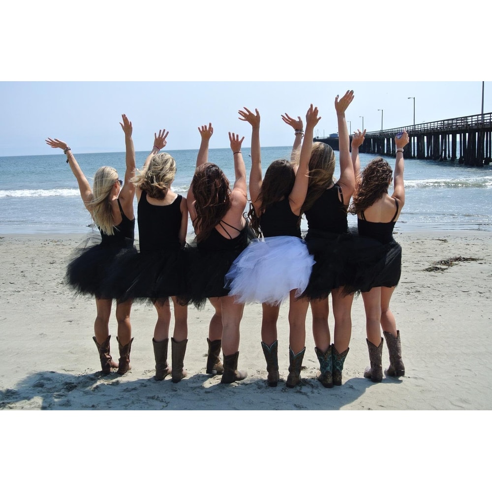 Women's Tutu Skirt, Rockabilly Petticoat, Elastic High Waist Ballet Underskirt, Dance Dress Costume, Party Skirt