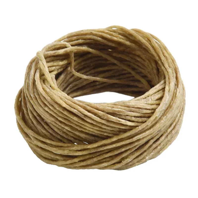 Natural Beeswax Wick, Organic Hemp Spool, DIY Candles, Votives, Tea Lights
