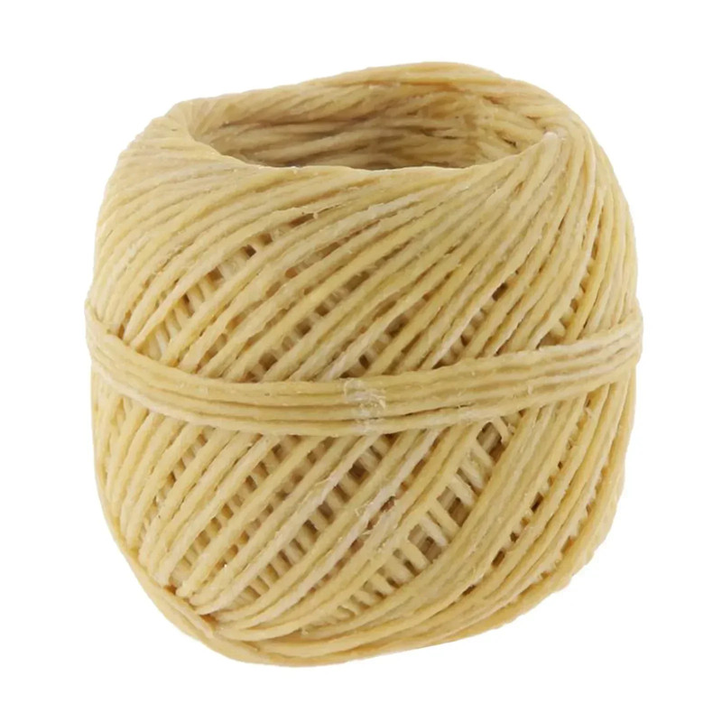 Natural Beeswax Wick, Organic Hemp Spool, DIY Candles, Votives, Tea Lights