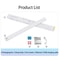 USB Rechargeable LED Bar Light, with Motion Sensor, for Kitchen Cabinet, Wardrobe, and Closet Lighting
