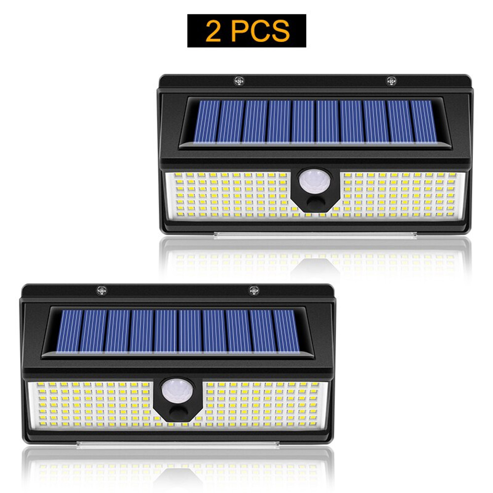 Solar Wall Lamp IP65 Waterproof Outdoor Garden Light With Motion Sensor And 4 Lighting Modes For Ya 5