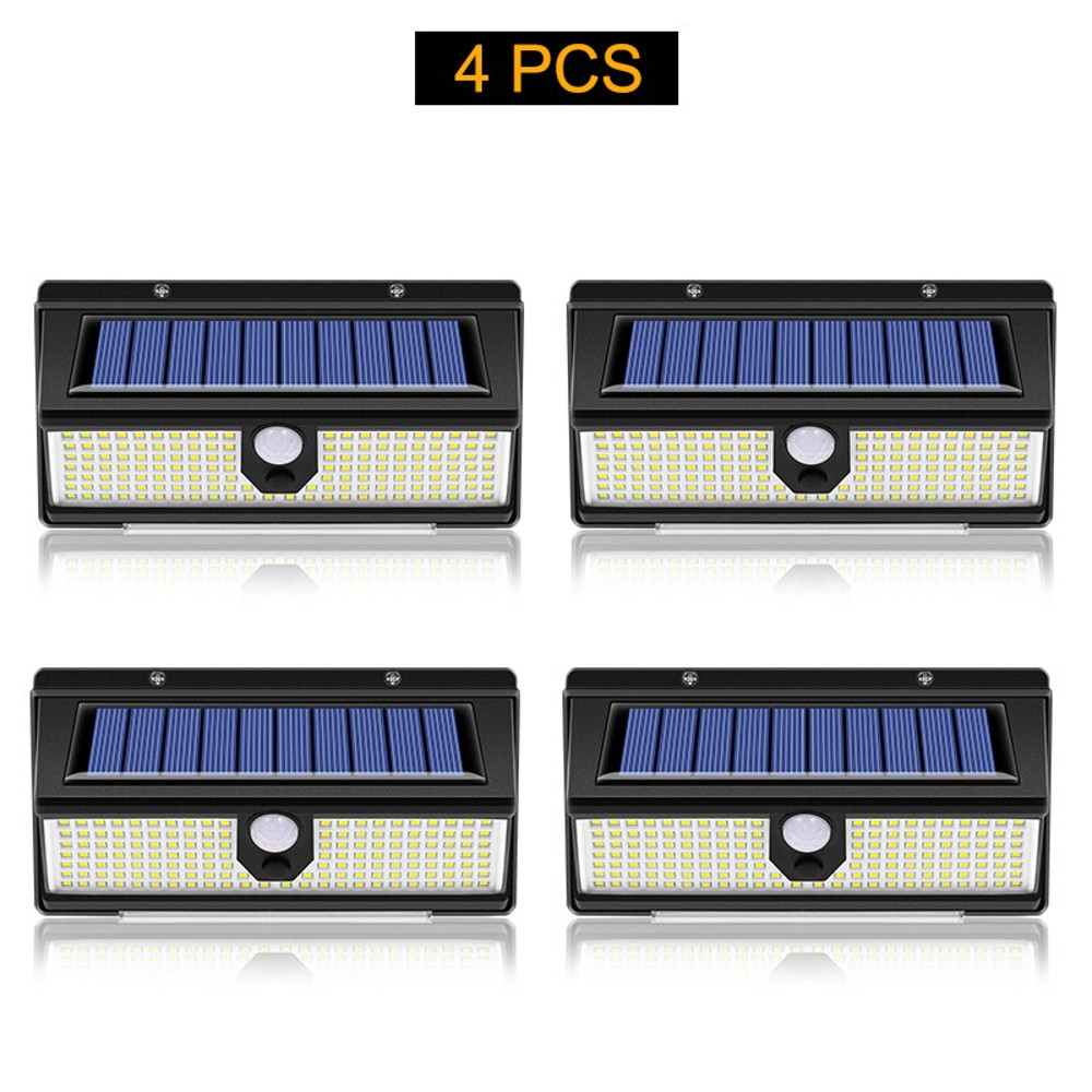 Solar Wall Lamp IP65 Waterproof Outdoor Garden Light With Motion Sensor And 4 Lighting Modes For Ya 6