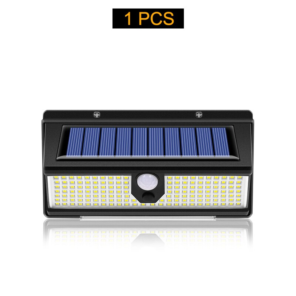 Solar Wall Lamp IP65 Waterproof Outdoor Garden Light With Motion Sensor And 4 Lighting Modes For Ya 7